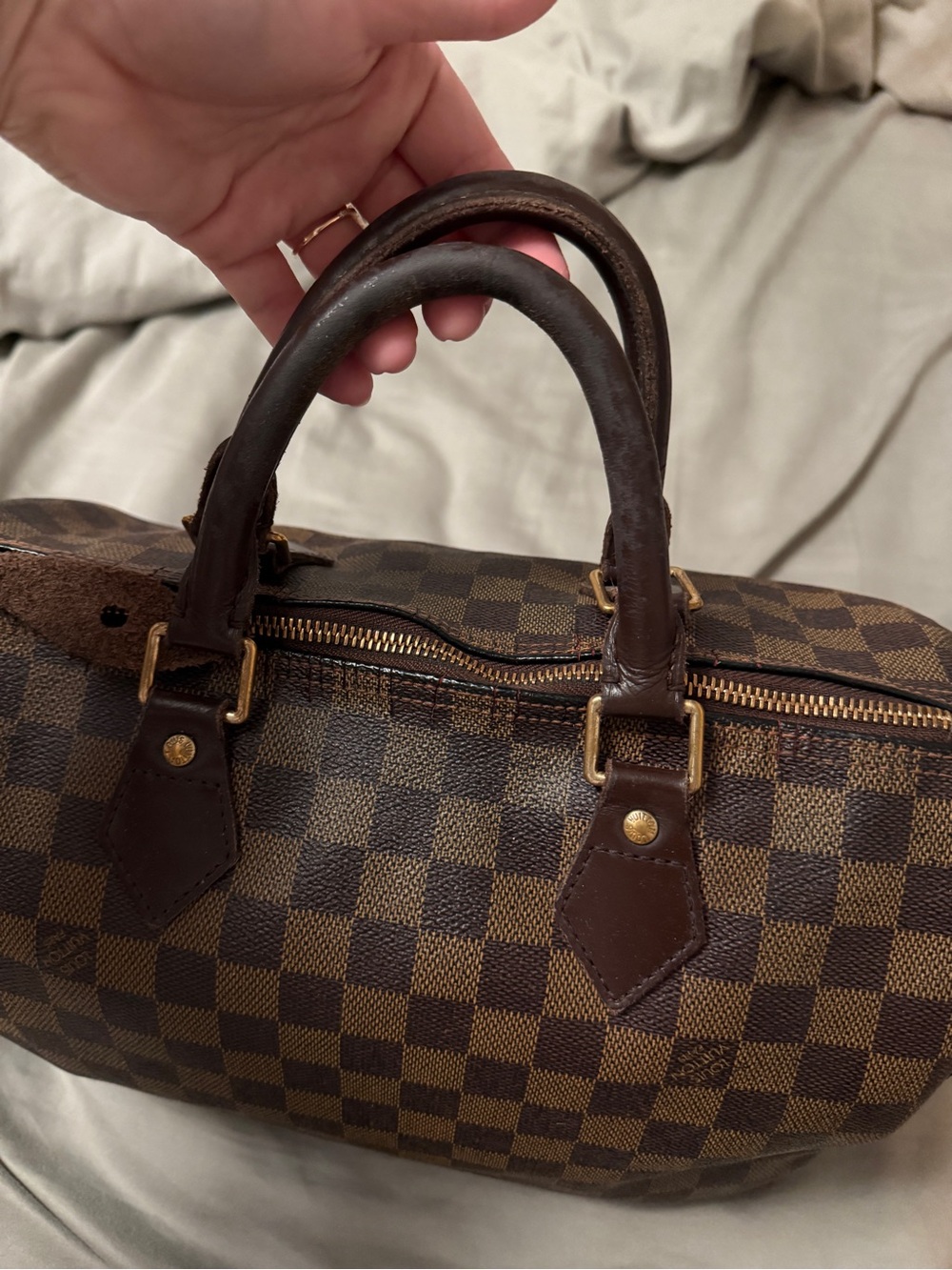 Louis Vuitton speedy 30 - Picture 6 of 11